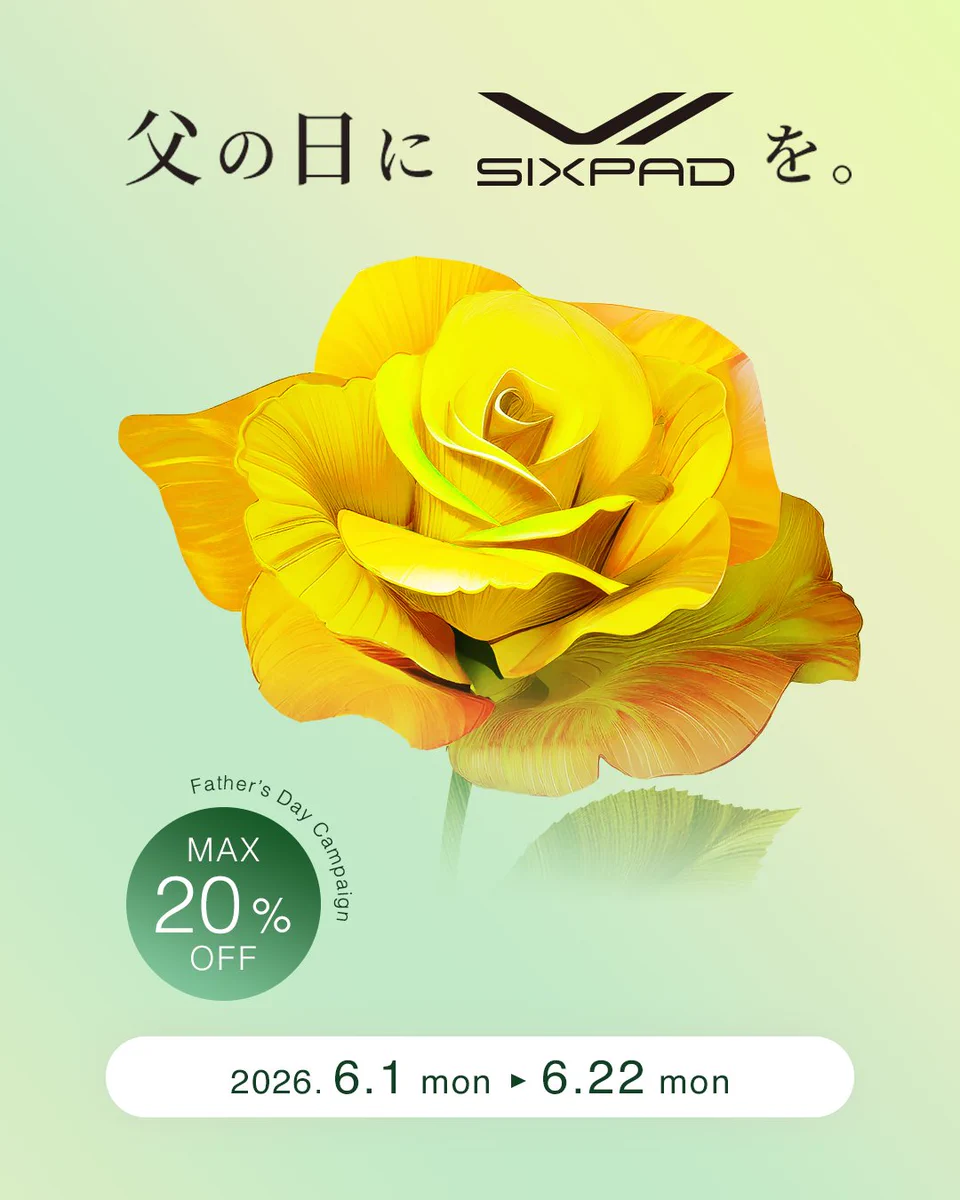 SIXPAD（シックスパッド） na platformi X: „◇◇父の日に、SIXPADを