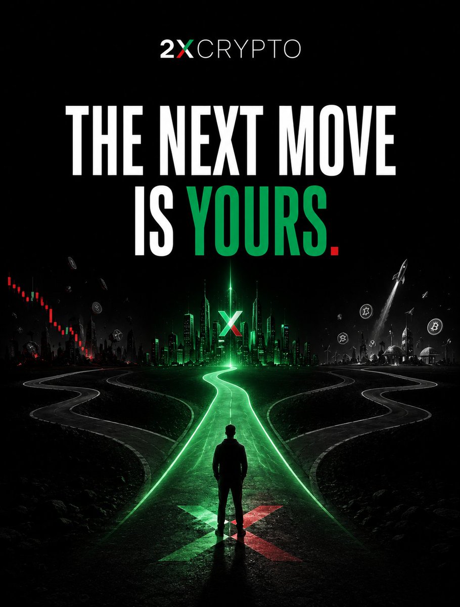 2xcrypto_global's tweet photo. Every journey starts with a decision.
To learn.
To build.
To grow.
To take control of what's next.
The markets won't wait.
The next move is yours.
#2XCrypto #TradeSmart #CryptoTrading #Web3 #DigitalAssets https://t.co/6vqgx9ep00