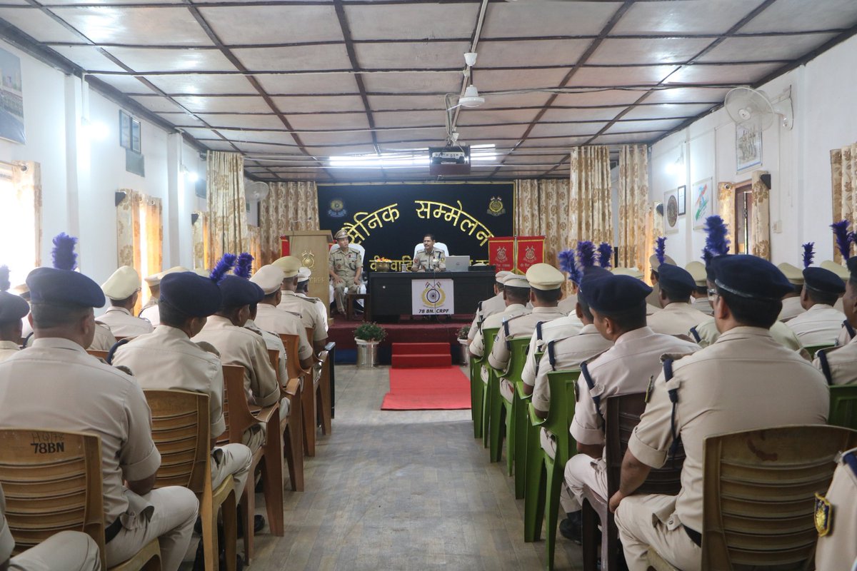 78Crpf's tweet photo. 78 Bn CRPF celebrating its 41st Raising Day at Unit HQr honoring the legacy,dedication,courage,and sacrifices of all ranks who have served the nation with unwavering commitment since its raising on 1st june 1985 at GC Avadi.
@crpfindia 
@HMOIndia 
@PMOIndia 
@northeast_zone https://t.co/aGQ4NMf3CW