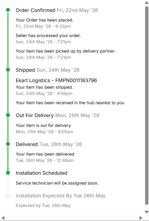 cybofreak's tweet photo. @flipkartsupport 5 hrs gone by since I contacted you this morning. There is no update whatsoever. Neither the status is changing on the App. https://t.co/jBj0Anmujk