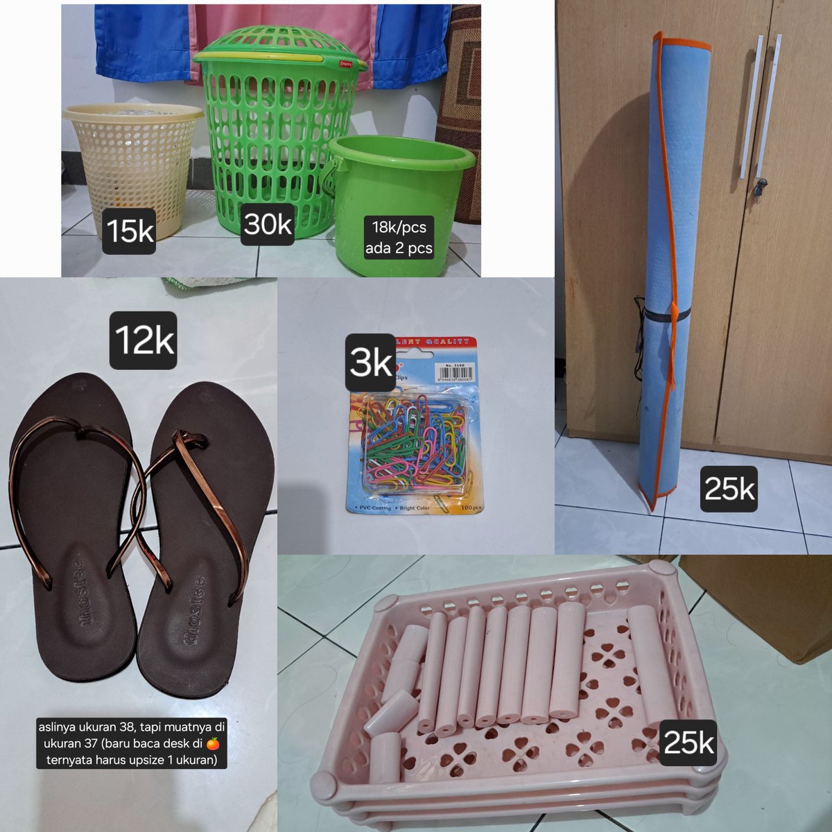 jaynhyp's tweet photo. Preloved kebutuhan kos
Boleh nego di dm 

#preloved #unnes #jualaness https://t.co/VLjpV4xRLL