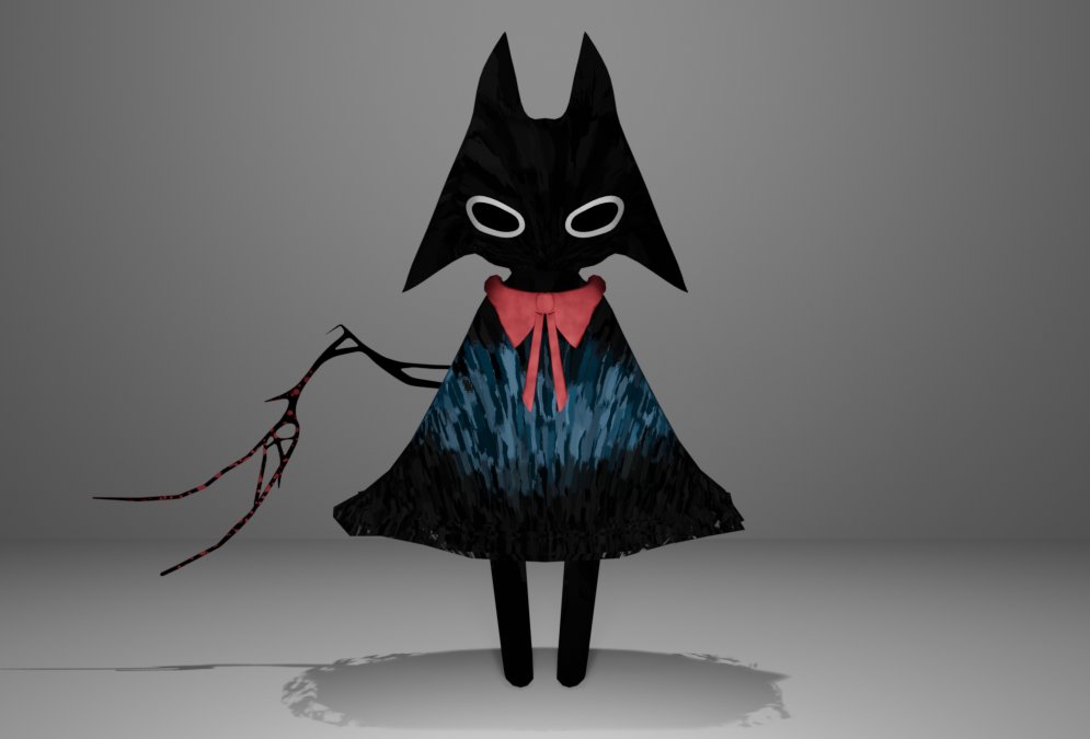 Sanf0s's tweet photo. i saw this little creature and wanted to try making it in 3d 
(i actually wanted to try the bigger version but im not skilled enough for it YET)
im not fully happy with the result might remake it at some point 

Original artwork by @amaryllis_no 
#3d #blender https://t.co/iLsi65ElMO