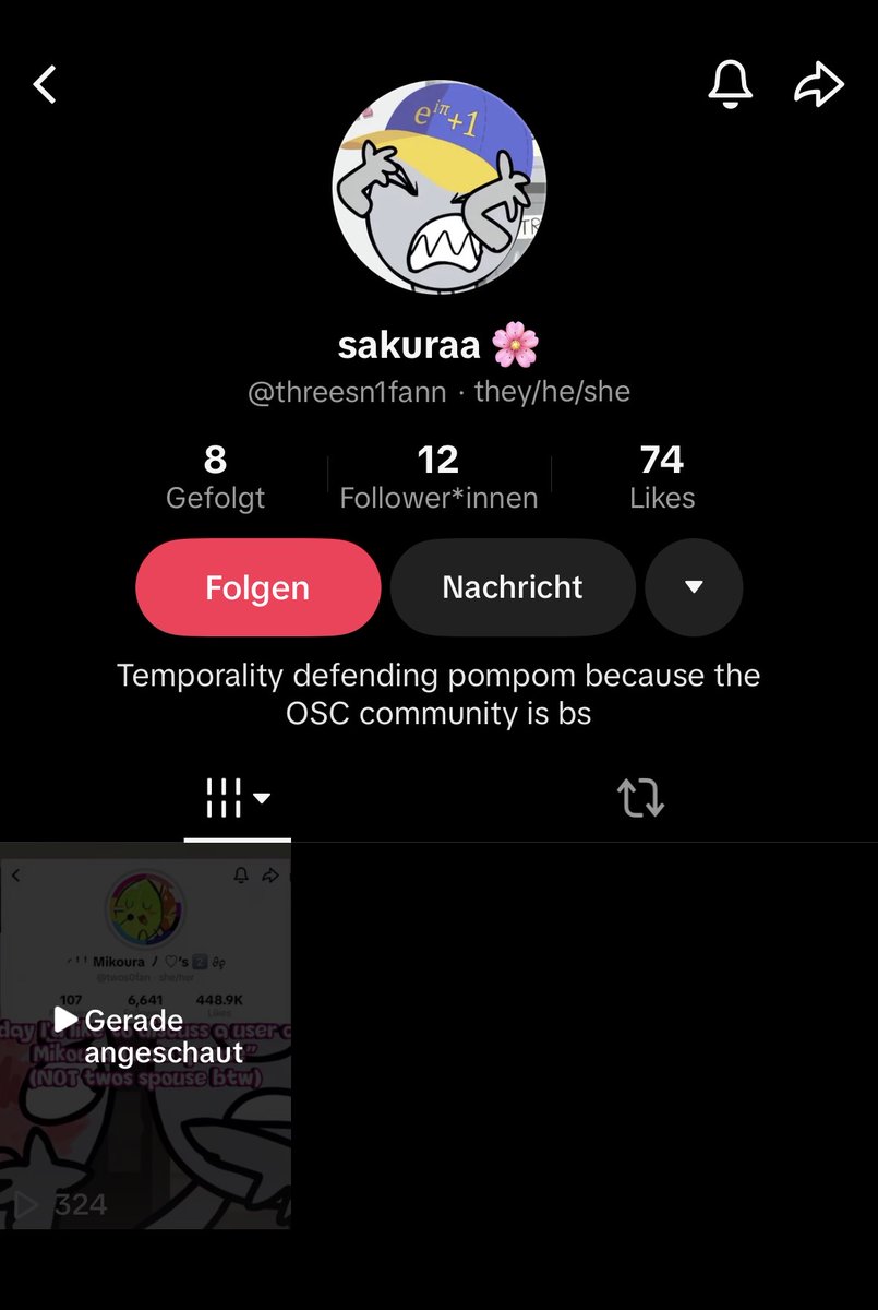 Twos0fan's tweet photo. Hi, I don’t use twitter often but these accounts are spreading misinformation about me and even going out of their way to harass me, please boost my videos because this is actually unfair ☹️ (@twos0fan) on tt https://t.co/EdBSjLr024