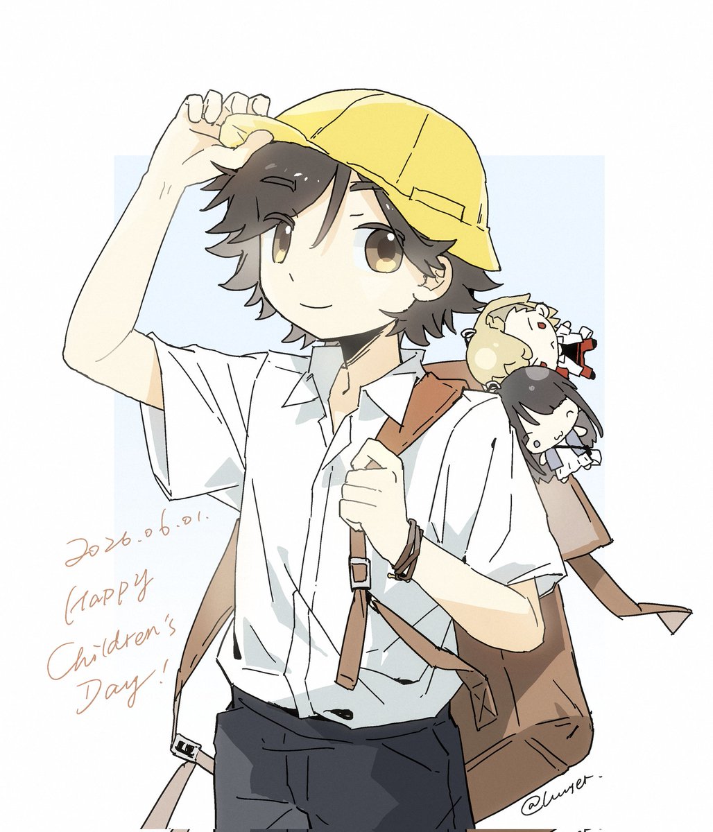 Shiro_canis's tweet photo. #仮面ライダーオーズ #KamenRiderooo
#kamenriderfanart
#火野映司 
children s Day～ https://t.co/QuS0Y65eVi
