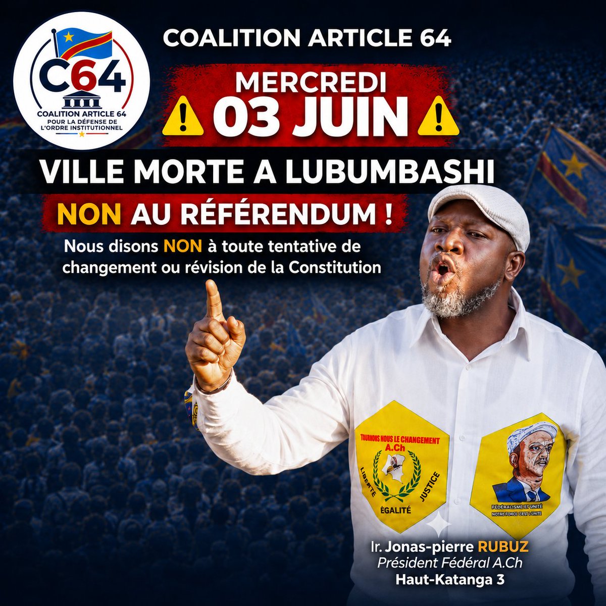 JenovicLubula's tweet photo. #URGENT 
@kabund_jmkkrock 
@MartinFayulu 
@DSESANGA 
@moise_katumbi 
@rubuz17 
@StanysBujakera 
@wembi_steve https://t.co/4k75KHCvhv