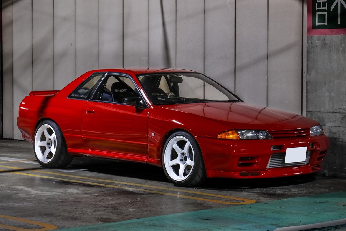 Lightning_gtr's tweet photo. 32復活🤞
ボンネット純正にしてリアアンダー取っ払いました！ 
次はバネ硬くして車高落としたい！

📸@Kou_8657 https://t.co/UJMszAAINu