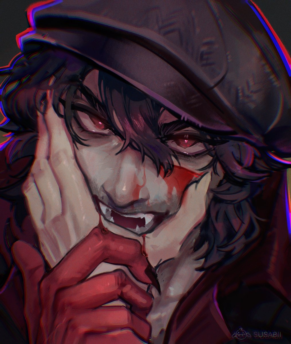 Susabiiart's tweet photo. You can[t] fix him 
#deadlock #deadlockfanart #drifter https://t.co/erl3bmlVHF
