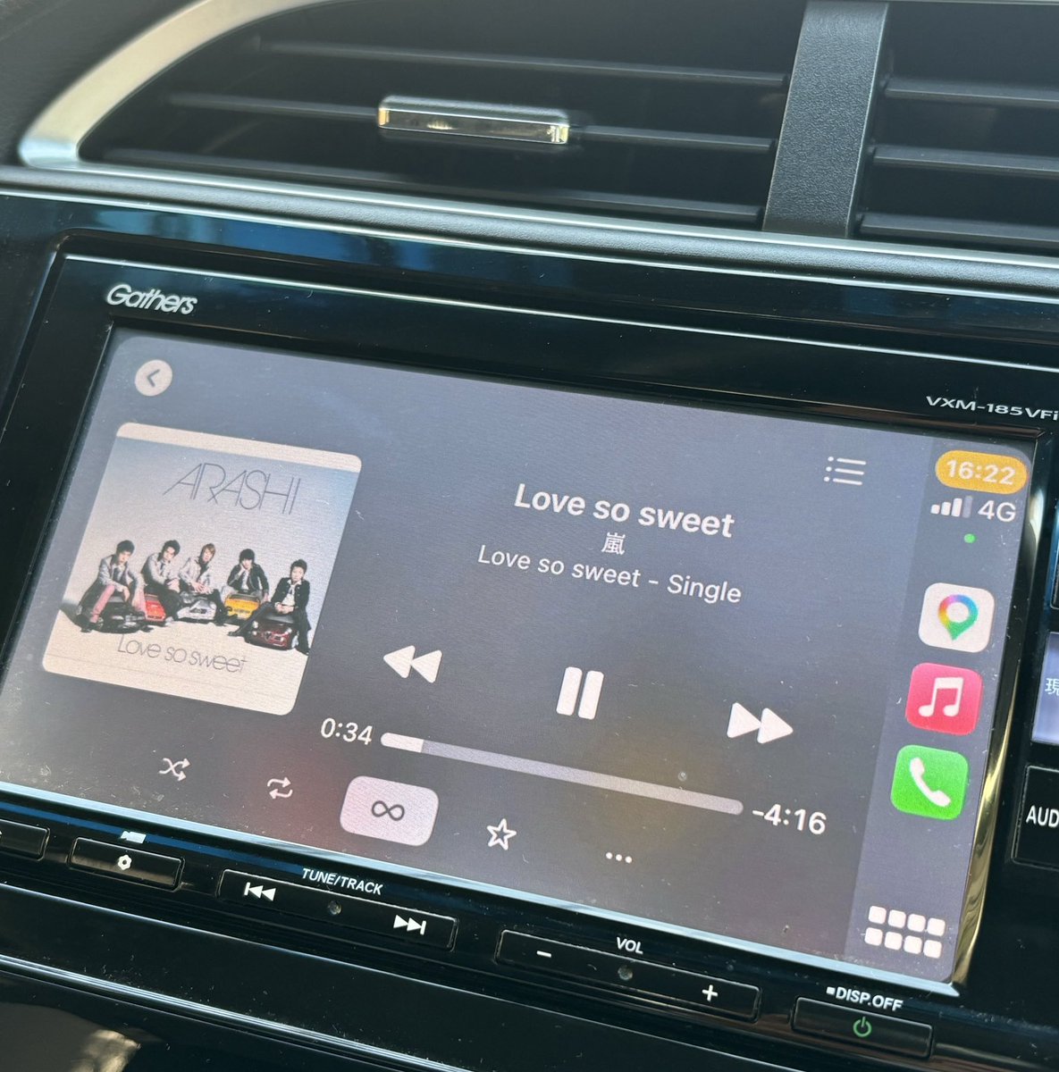 hideBG's tweet photo. 特にファンじゃありませんが今日一日営業車で嵐をずっと聴いてました🎵
知ってる曲沢山あるからね😄 https://t.co/1vo3M8T8AN