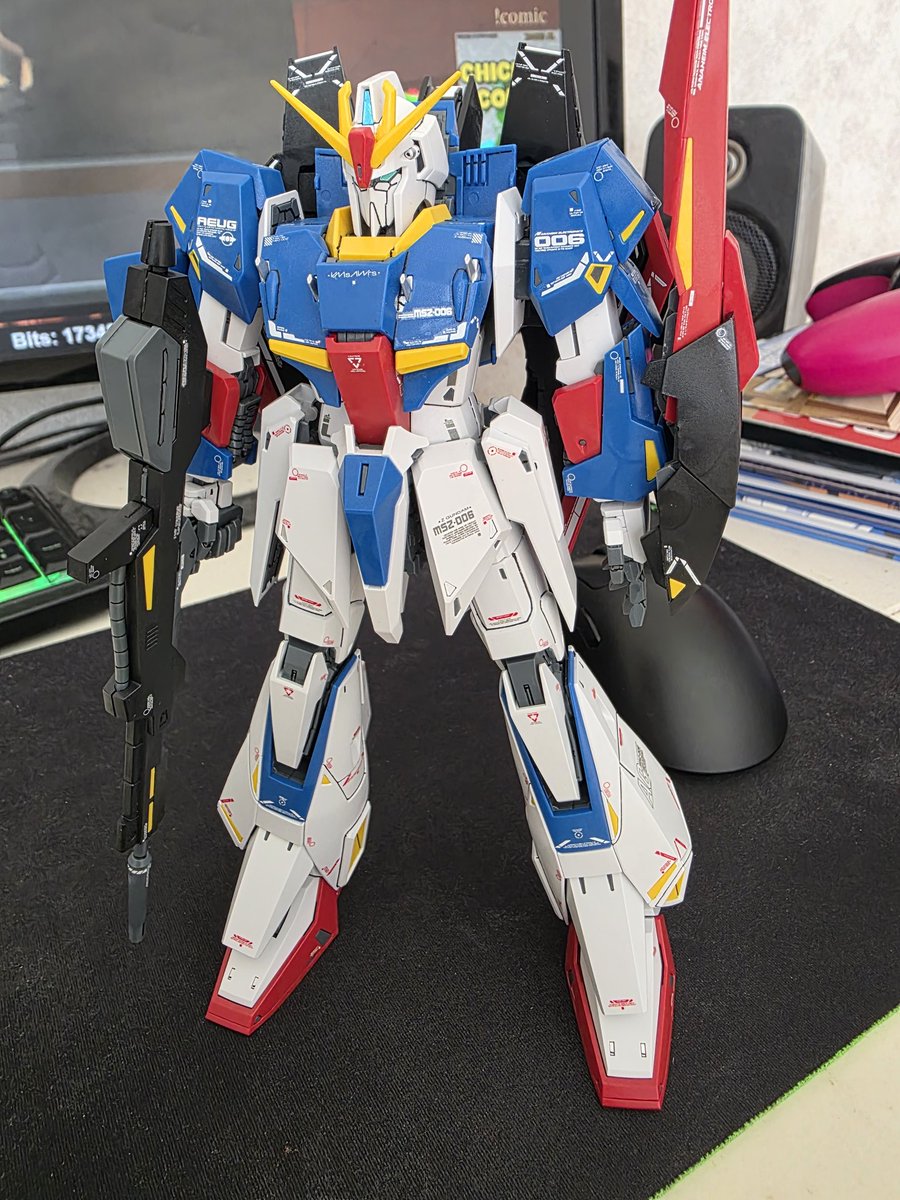 Jeannotbdf's tweet photo. #gunpla MG Zeta Ver Ka https://t.co/K16D3Sntjy
