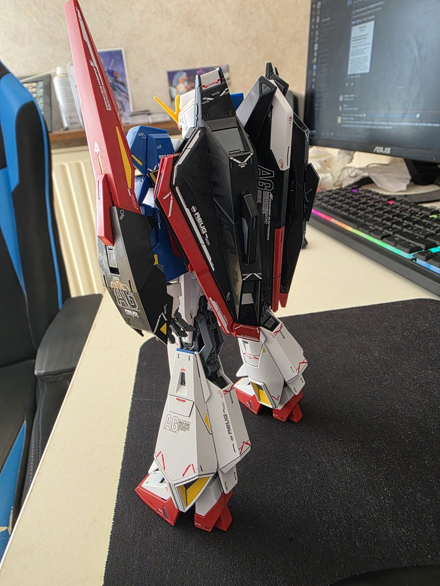 Jeannotbdf's tweet photo. #gunpla MG Zeta Ver Ka https://t.co/K16D3Sntjy