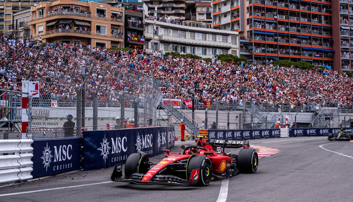 TheRealDux's tweet photo. This weekend’s Monaco GP will see fixed,non-moveable wings on GP cars for the first time since 2011. This is due to safety concerns resulting in a ban on straight-line mode and also on active aero. However, the power boost from overtaking mode remains.Pic: https://t.co/JSBkHsLhXs https://t.co/zITiaslTOd