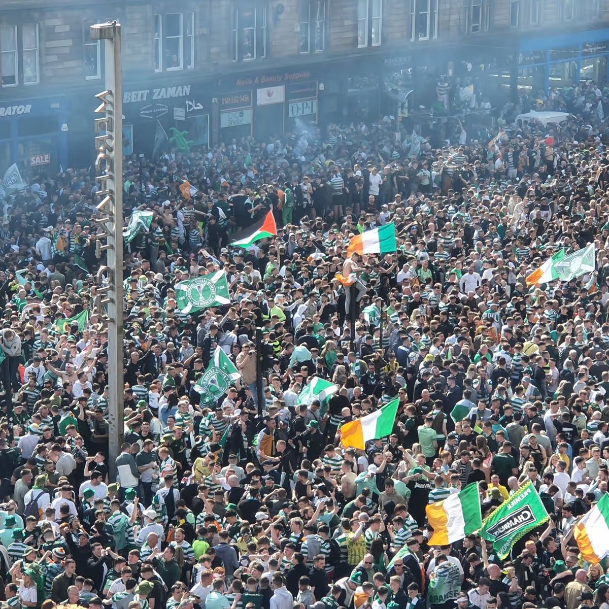NeoTrinity101's tweet photo. @koshercockney Always the Pali flag shaggers rampaging through their own cities. But remember, they’re the ‘good’ guys! https://t.co/n4pz3o6PqV