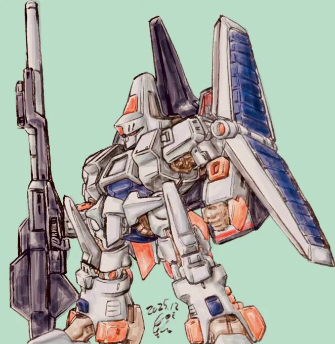 #サンライズ #富野由悠季 #永野護 #重戦機エルガイム #ちびキャラファンアート