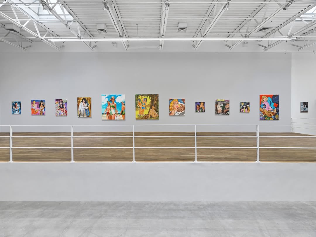 JRP_Editions's tweet photo. "Walter Robinson: Let the Music Play" solo exhibition is currently on view at Jeffrey Deitch in New York until June 6!⁠
⁠⁠
🔗 Discover more about the artist https://t.co/iRwqPqrcCK https://t.co/SAkYoAmNxw