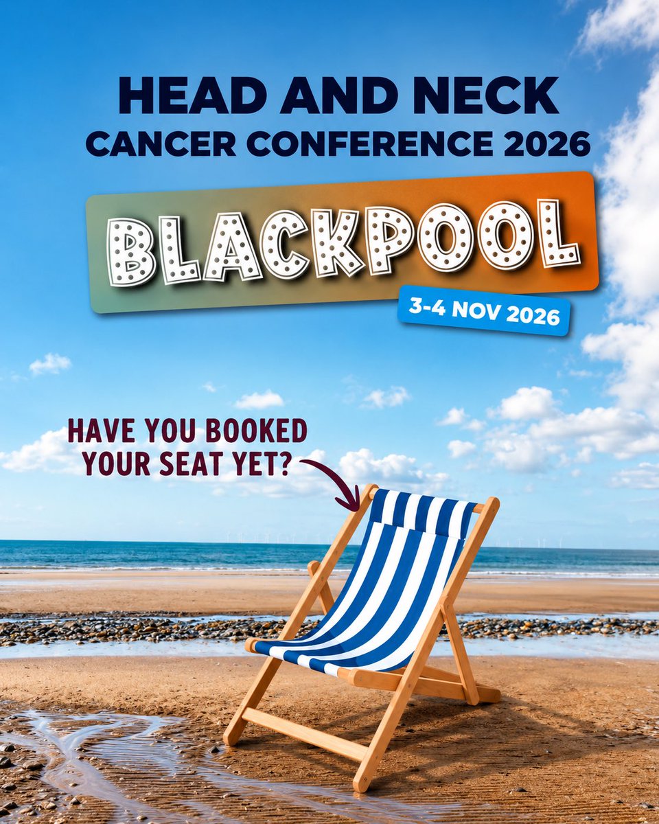 H_and_Ncancer's tweet photo. Book your place today https://t.co/ZOoA3fwz5G #HNCCONF2026 @swallowsgroup https://t.co/kZBmzA5xjN