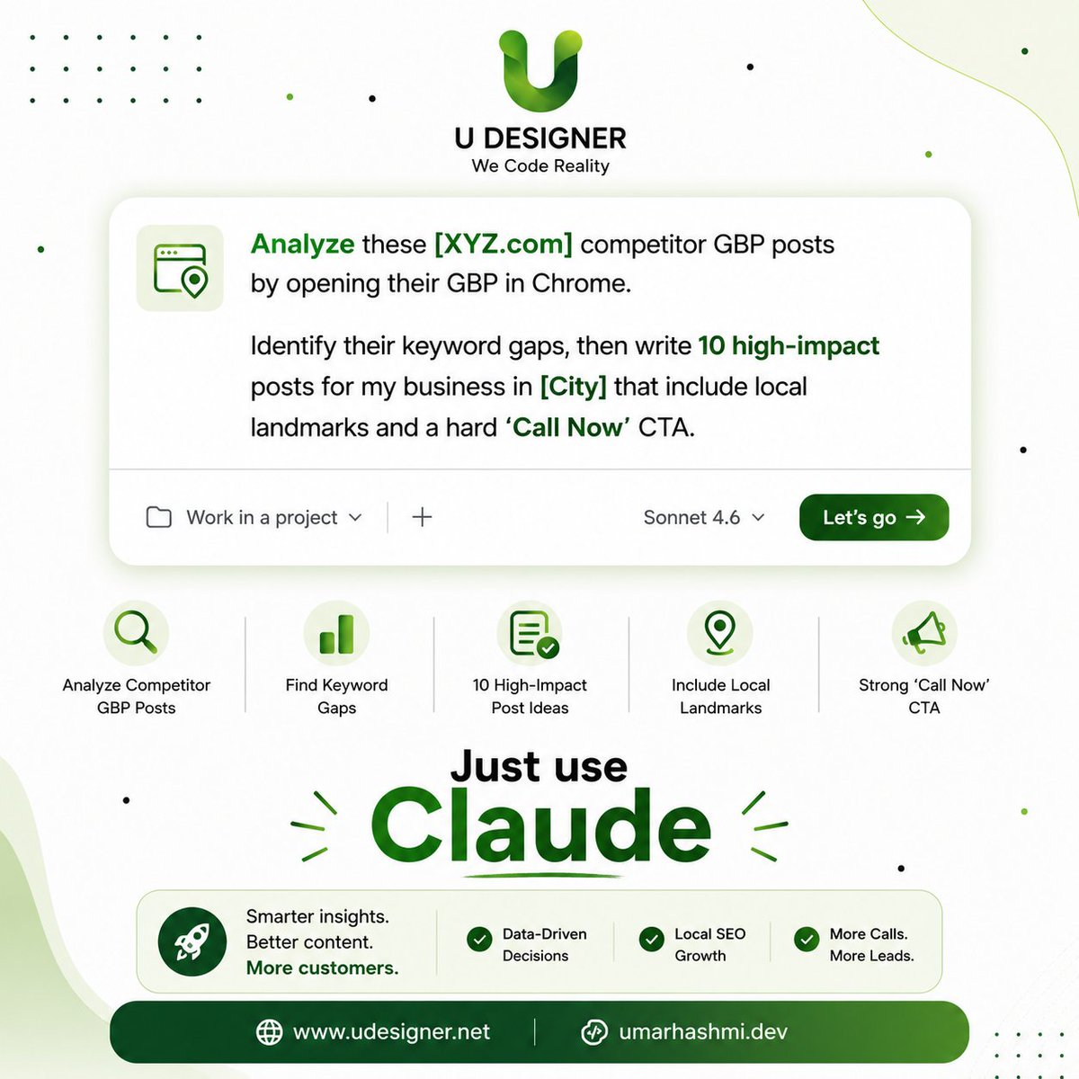 umarhashmi_dev's tweet photo. Turn Claude into your SEO agency. 🚀
https://t.co/CG4MXTjOAG
https://t.co/BNr4ZIsk3r
#ClaudeAI #SEO #AI #UDesigner #DigitalMarketing https://t.co/oJ1HB0kZgP