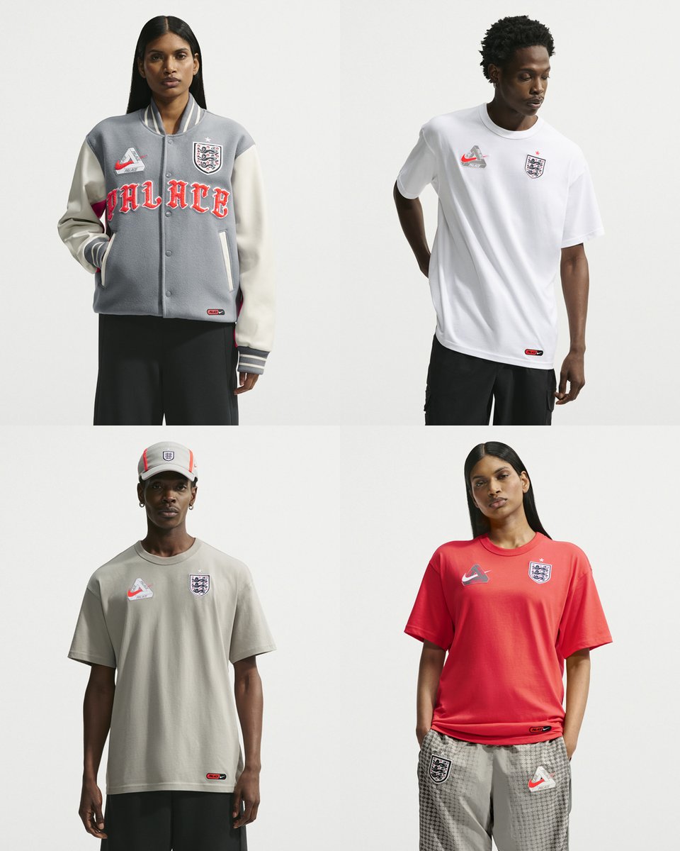 vsrsus's tweet photo. Palace and Nike unveil an England World Cup collab. https://t.co/JDfJnLA1mB