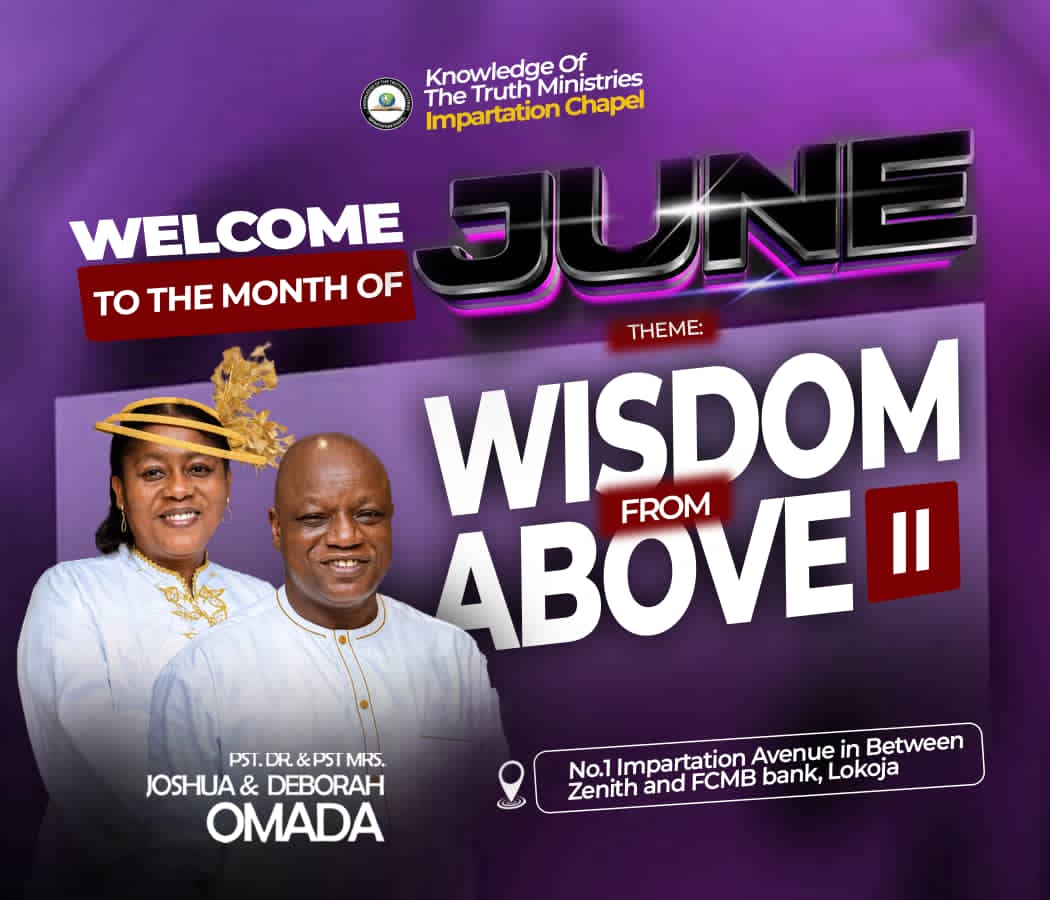 JoshuaOmada's tweet photo. I specially welcome you to the Month of June 2026.
Wisdom from above will rest on you and your household this season ana beyond in Jesus' name. Amen https://t.co/bKxOG6IADo