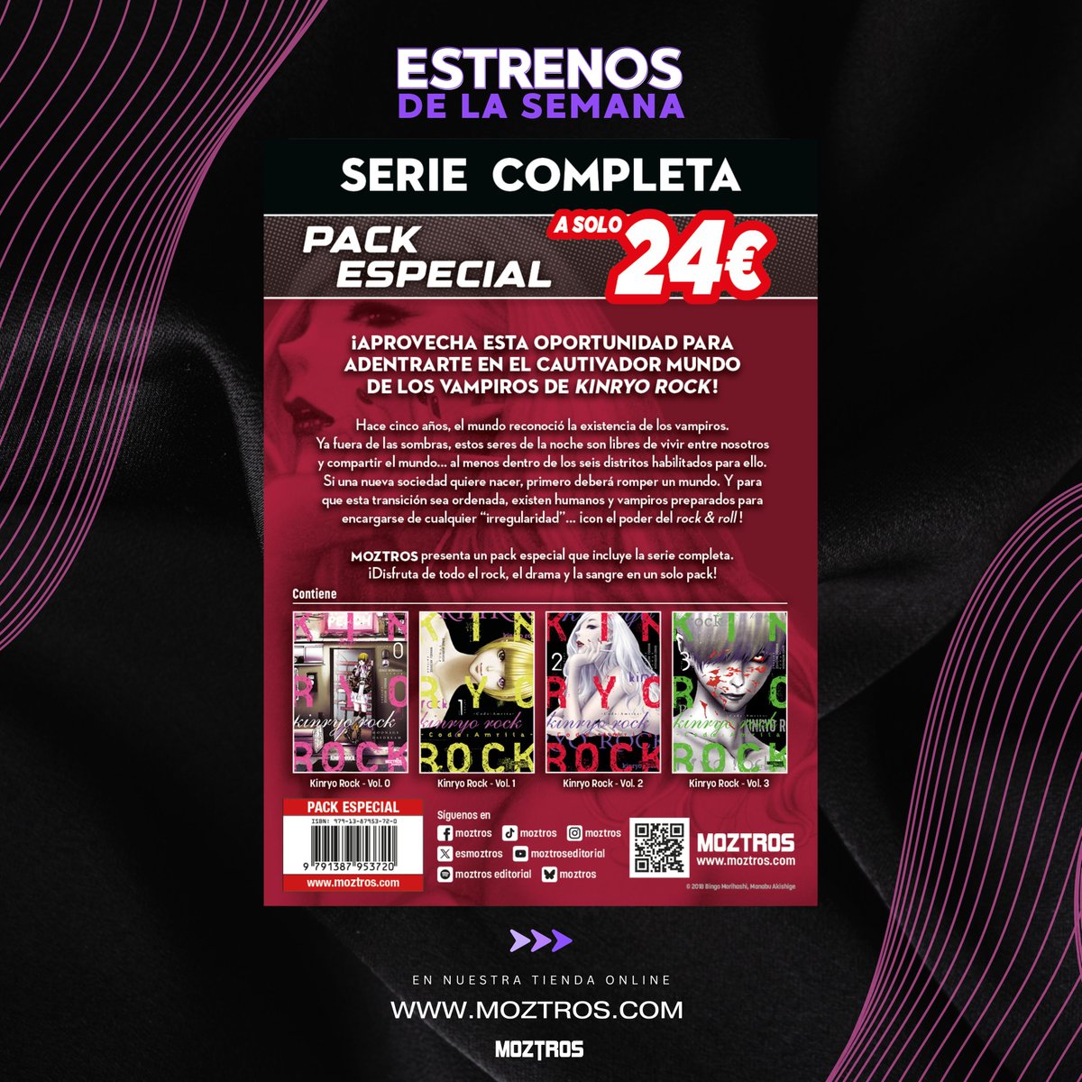 EsMoztros's tweet photo. 𝗘𝘀𝘁𝗿𝗲𝗻𝗼𝘀 𝗱𝗲 𝗹𝗮 𝗦𝗲𝗺𝗮𝗻𝗮:
Valiant Beyond: Bloodshot vol. 1 
Luther Strode: Edición integral 
Pack Kinryo Rock

4 de Junio a la venta

https://t.co/oZq2ehZdVf https://t.co/oT5By8PXp8