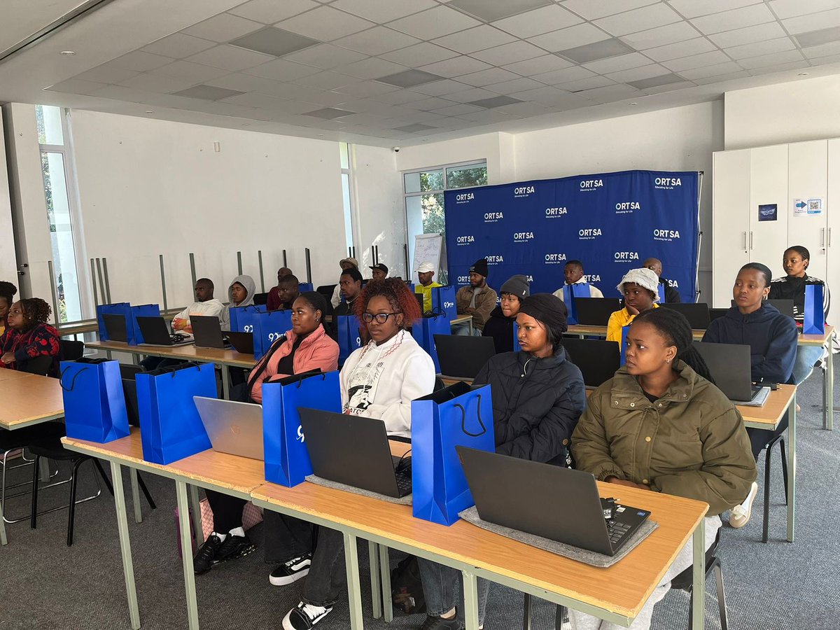ORT_SA's tweet photo. ORT SA is a great place to start your journey and build a foundation for your future." — RJ Connect Representative
🌟 Inspiring words shared during today's learnership induction. Here's to new beginnings and exciting opportunities ahead. #ORTSA #LearnershipProgramme #RJConnect https://t.co/bDHCdOqW3x