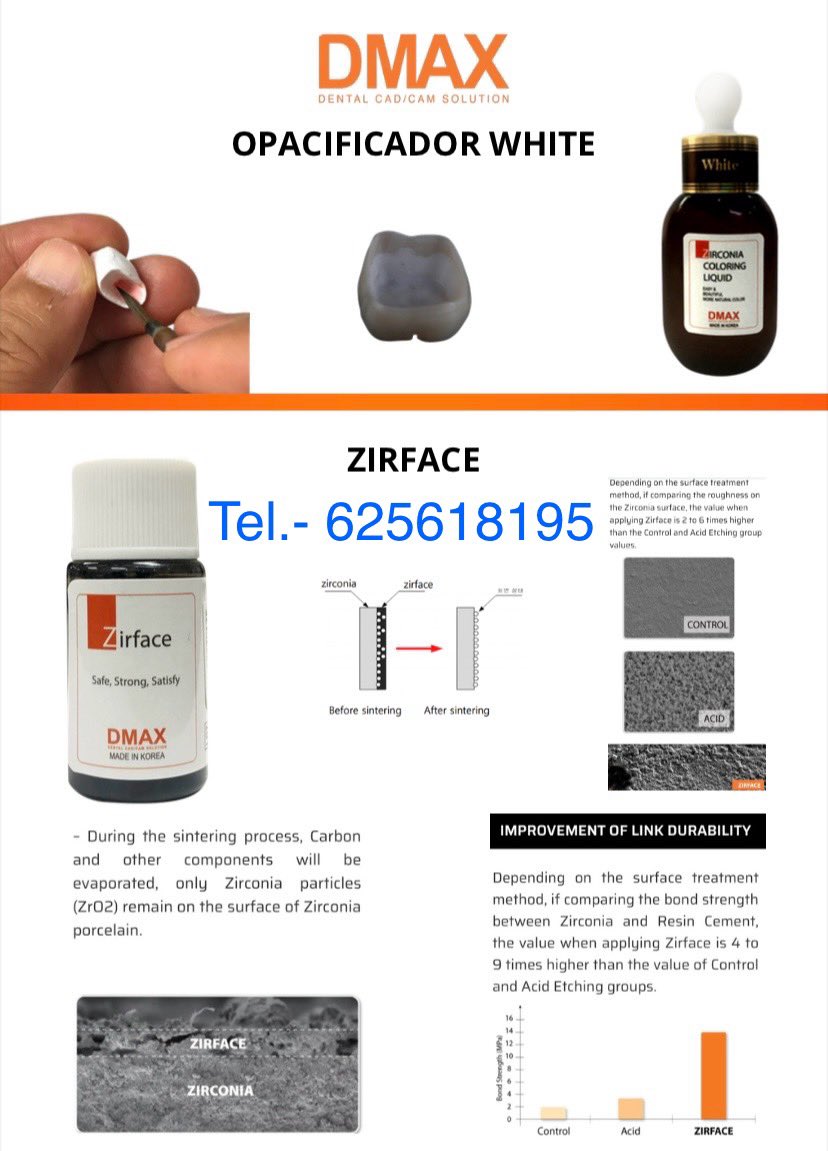 SERPRODON's tweet photo. #ZirconioDMAX #Zirface #OpacificadorWhite #odontologia #LaboratorioDental #ClinicaDental #Odontologia #Serprodon #Zirconio #comprarZirfaceEspaña https://t.co/gr9GUQPfxd