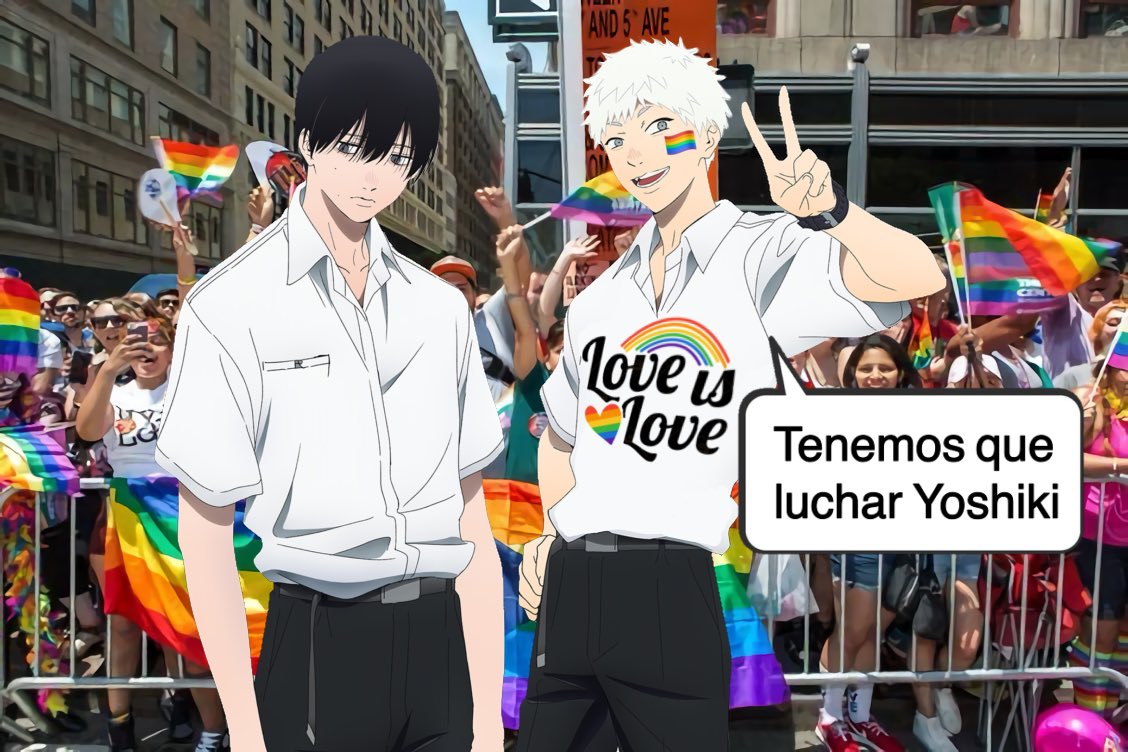 ccyoshikaru's tweet photo. Feliz pride month y reunión yoshikaru a todos !!! https://t.co/KoVxkjhC2h