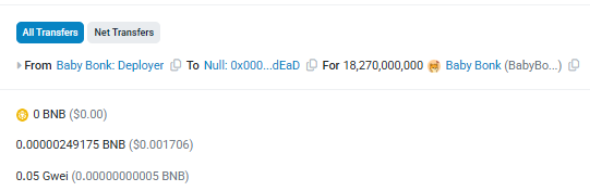BabyBonkCoin's tweet photo. 🚀 BABYBONK BURN UPDATE 🚀

We’ve successfully burned 18.27 BILLION BabyBonk tokens, representing 4.35% of the total 420 billion supply.

💰 At the time of the burn, the tokens removed from circulation were worth approximately $60,000 USD.

🔥 Total BabyBonk supply burned now stands at 14.1% 🔥

This marks a 3x increase in total tokens burned compared to BabyBonk V1! A massive 300% increase in overall burn impact and supply reduction.

Every burn strengthens the ecosystem by reducing circulating supply and reinforcing our long-term commitment to the BabyBonk community.

18.27B burned.
 $60K removed from circulation.
 14.1% total supply burned.

Proof: https://t.co/PkO71iRFg9