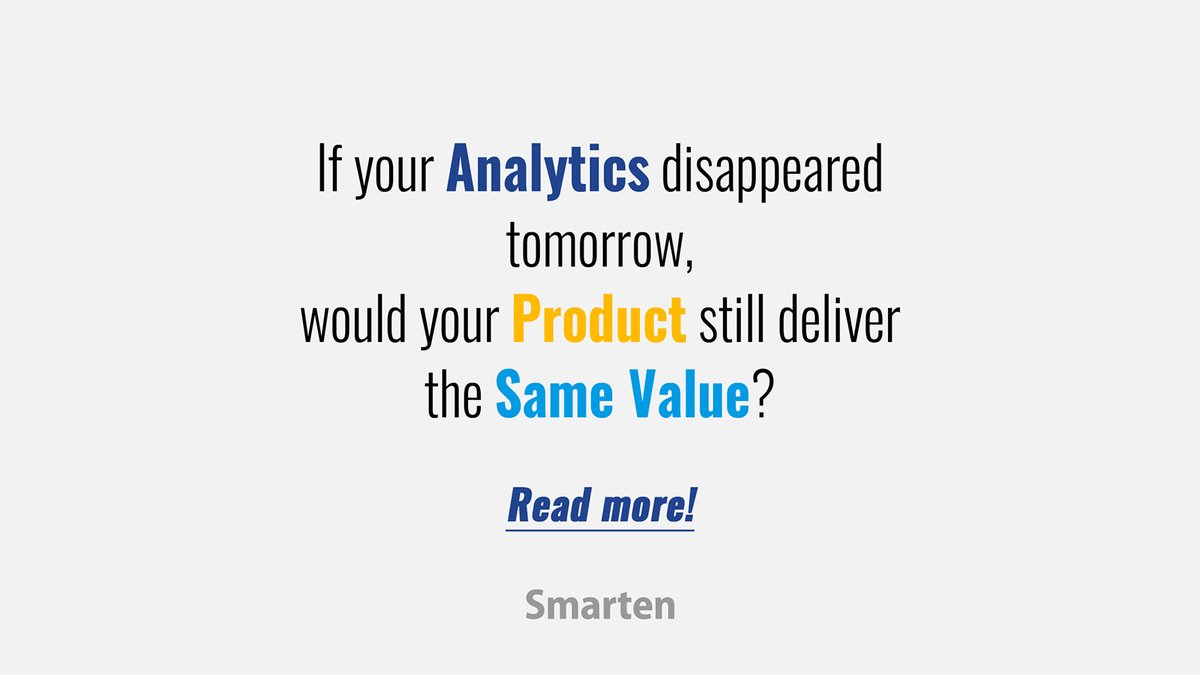 SmartenAnalysis's tweet photo. If your Analytics disappeared tomorrow, would your product still deliver the same value?

Know more
https://t.co/hWRx3gEsHS

A shift every product leader should be paying attention to. https://t.co/BqPeH9sNoT

#EmbeddedAnalytics #SaaSProducts #BIForISVs https://t.co/Pyb19nFC8F