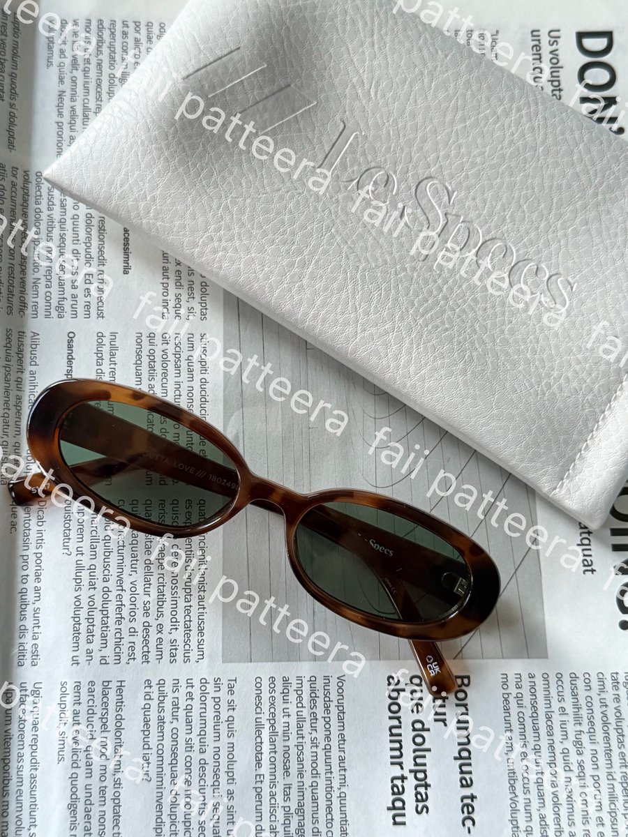 PTFAII9698's tweet photo. ส่งต่อแว่นกันแดด lespecs สี Tort ลายกระ
ราคา 1,189 - บาท ส่งฟรี ไม่มีตำหนิ 
แท้  มีหลักฐานการซื้อให้ดู แถมถุงแบรนด์ ยินดีคอลดูสินค้า
ไอดีไลน์ : cotton9641 
 #ส่งต่อlespecs #ส่งต่อlespecs #ส่งต่อแว่น #ส่งต่อแว่นกันแดด #แว่นlespecs #lespecsthailand #ส่งต่อเสื้อผ้ามือสอง #lespecs https://t.co/7N8RCOEWIF