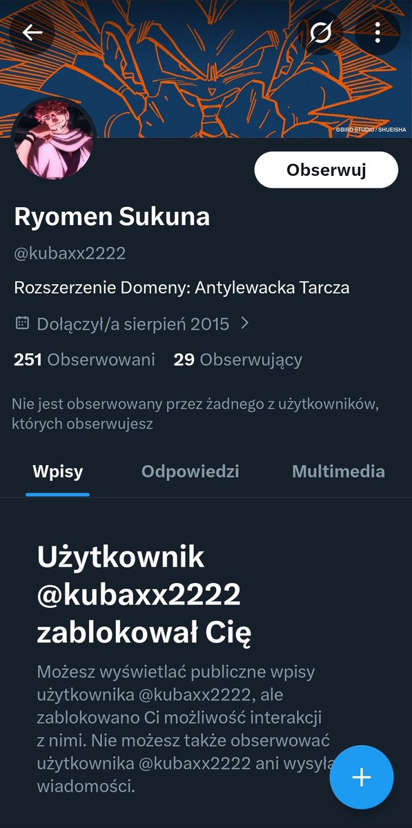 CKoperek's tweet photo. @kubaxx2222 @_Yuzus_ O nie, Kubuś mnie bloknął! 😭 https://t.co/epDfnR6IZr
