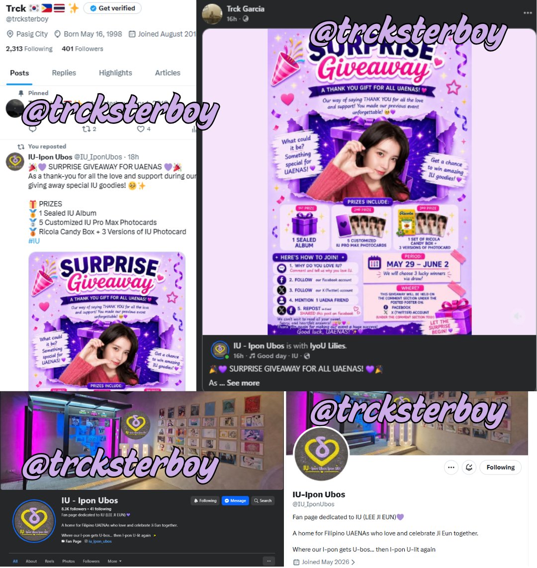 trcksterboy's tweet photo. @IU_IponUbos WHY DO I REALLY LOVE IU?

She's the reason of my firsts in Korean culture <3
(check photo for detailed explanation.)

I love IU with all my heart and will support you forever and ever <3 

no UAENA moot here :( she deactivated but her name is Mitch. I met her at HEREH con :) https://t.co/moZXZfm5LY