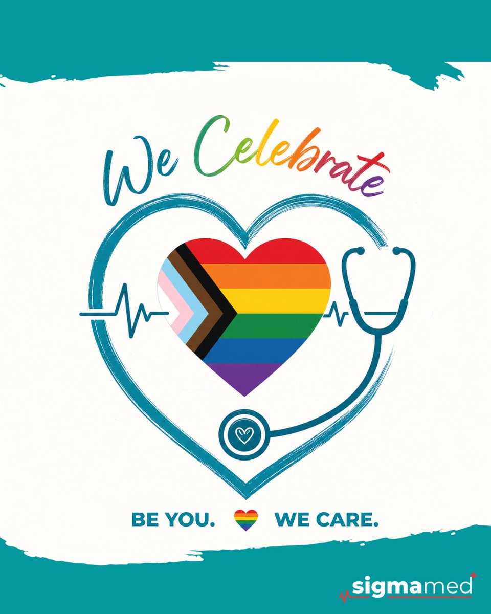 sigmamed_cc's tweet photo. ✨ Be you. 🌈 Love loud. 💙 Care always. Bei uns zählt nicht, wen du liebst, sondern dass du du selbst sein kannst. Happy Pride Month! #PrideMonth #LoveWins #Sigmamed https://t.co/aSupabQ6I7