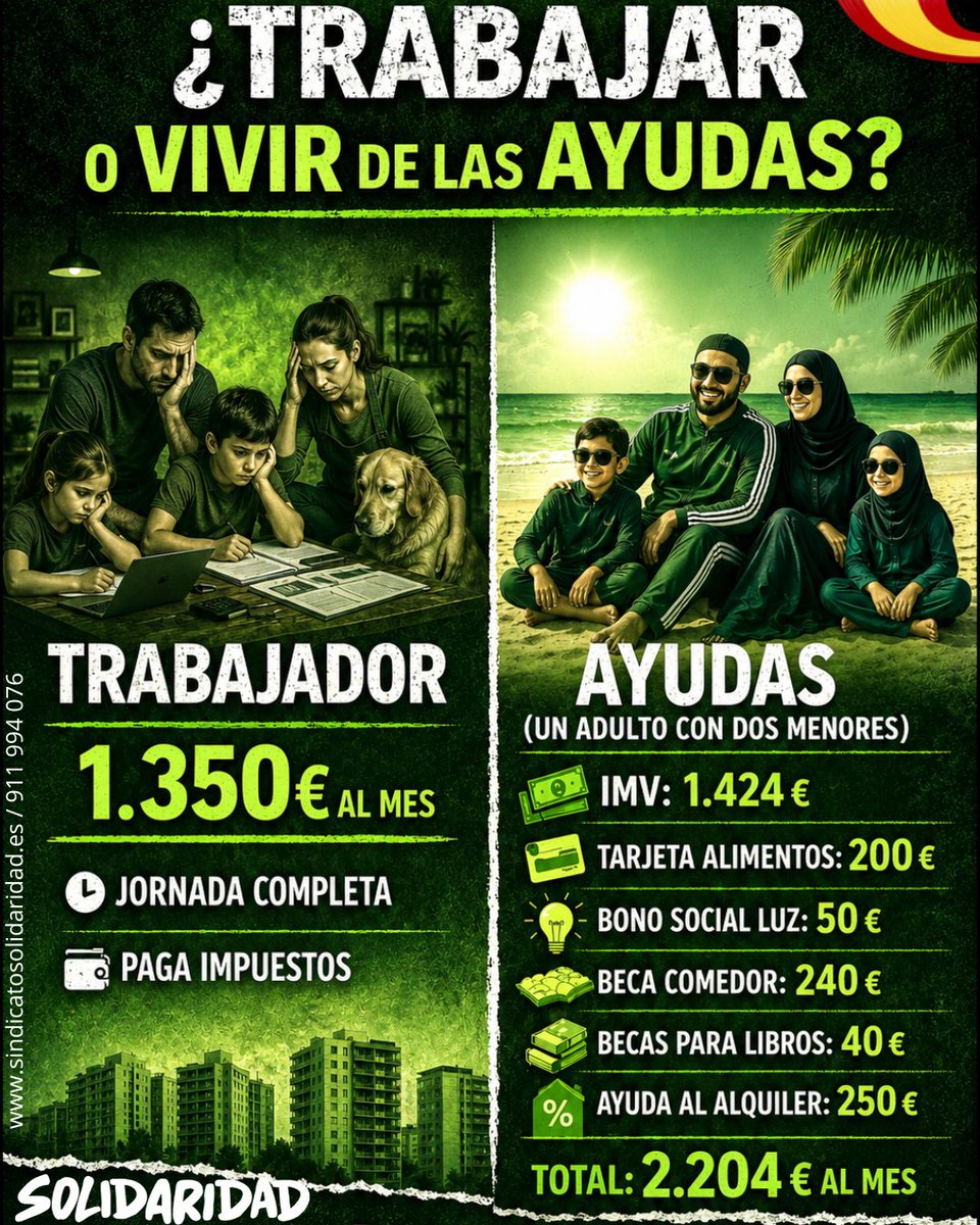 solidaridad_esp's tweet photo. En nuestra #GuiaSindical hoy, hablemos de algo incómodo: El país que nos han dejado.📢 https://t.co/tbR07uV6zo