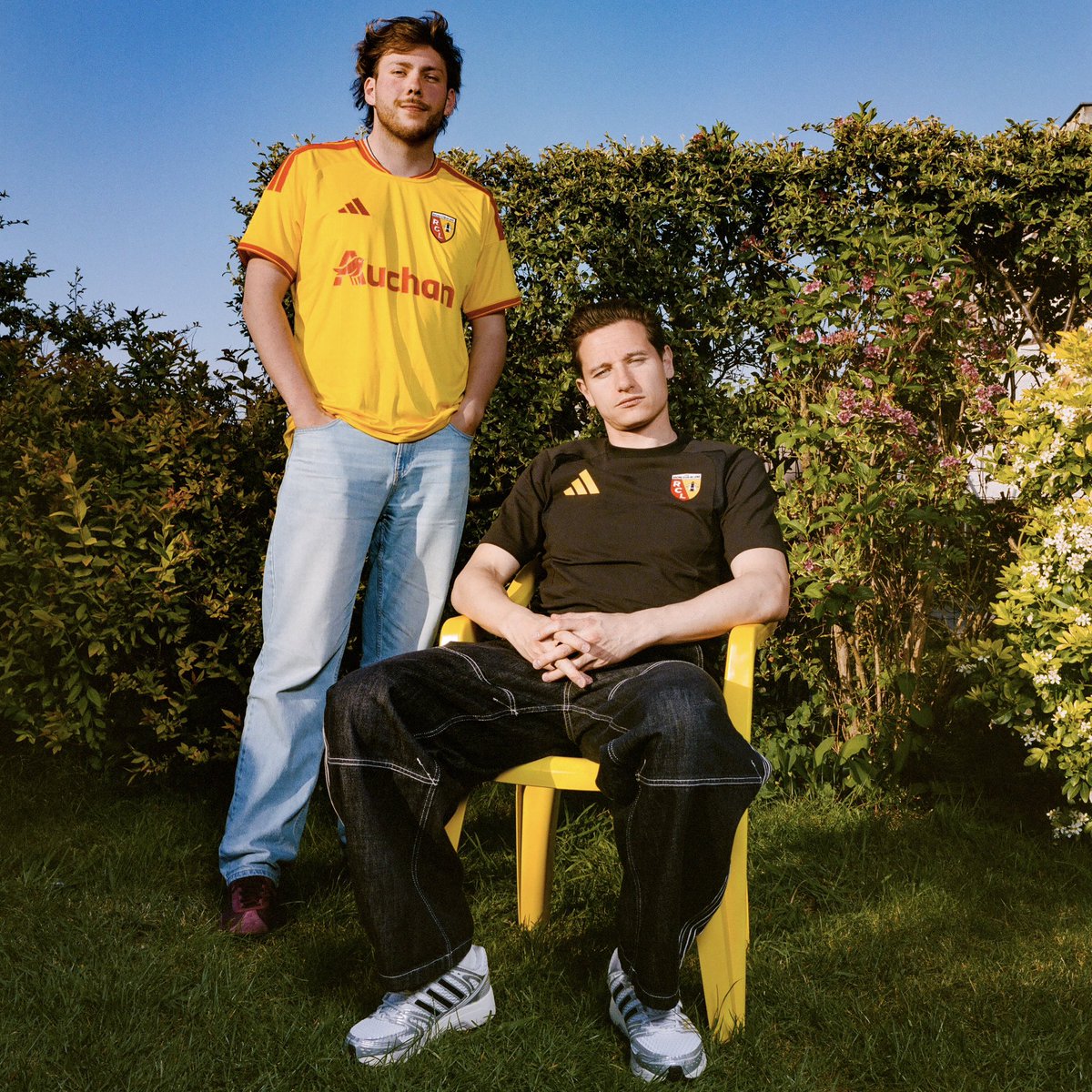 adidasfootball's tweet photo. good things come in threes.
jamais deux sans trois. 

introducing the new RC Lens Home Jersey 26/27, available now 🔗 https://t.co/5hPLz4PPUs