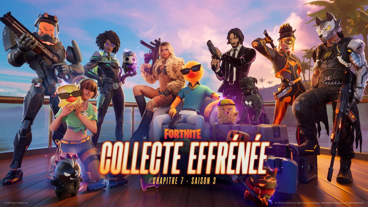 Fortnite 🇫🇷 officiel tweet media