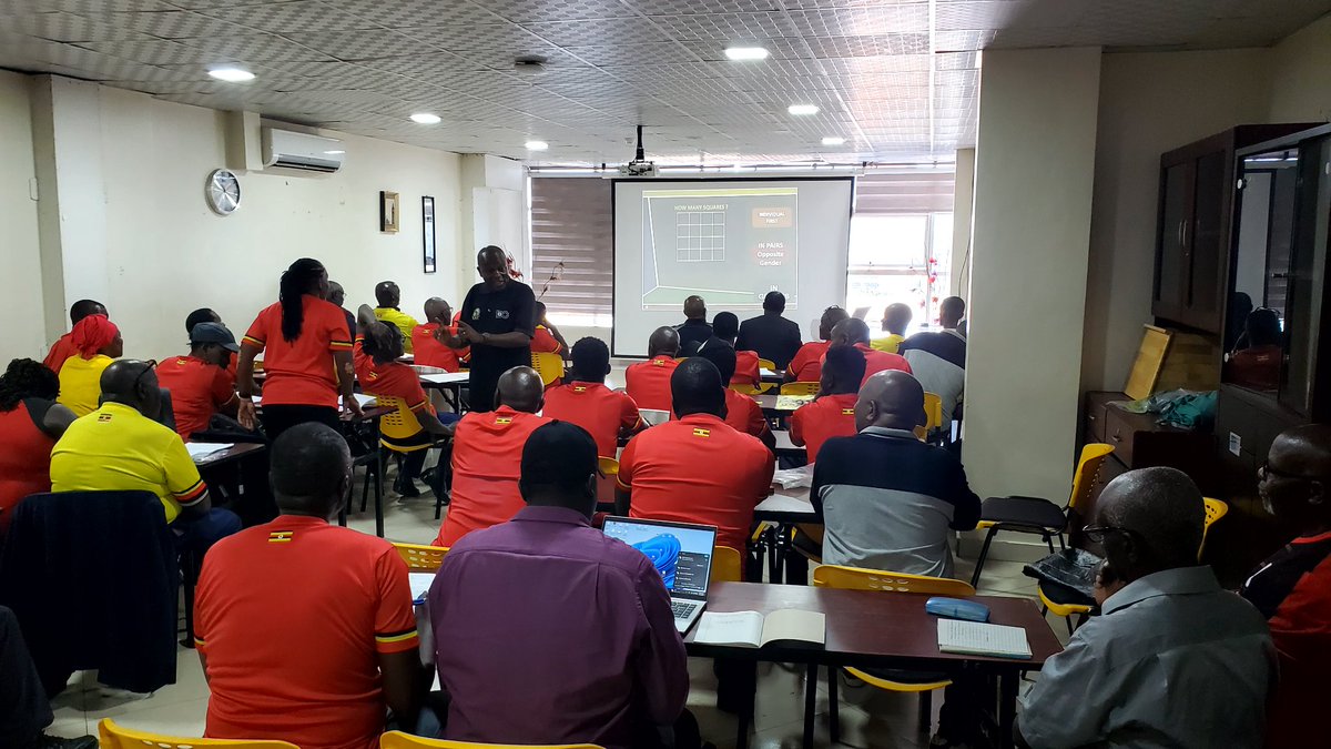 FFI_Ug's tweet photo. Transitioning from the pitch to the boardroom is a vital step for retired athletes. The FAMACO training is highly relevant for former footballers, designed to equip them with essential professional skills in football governance, club administration, and sports business management https://t.co/oggJjfJkqz