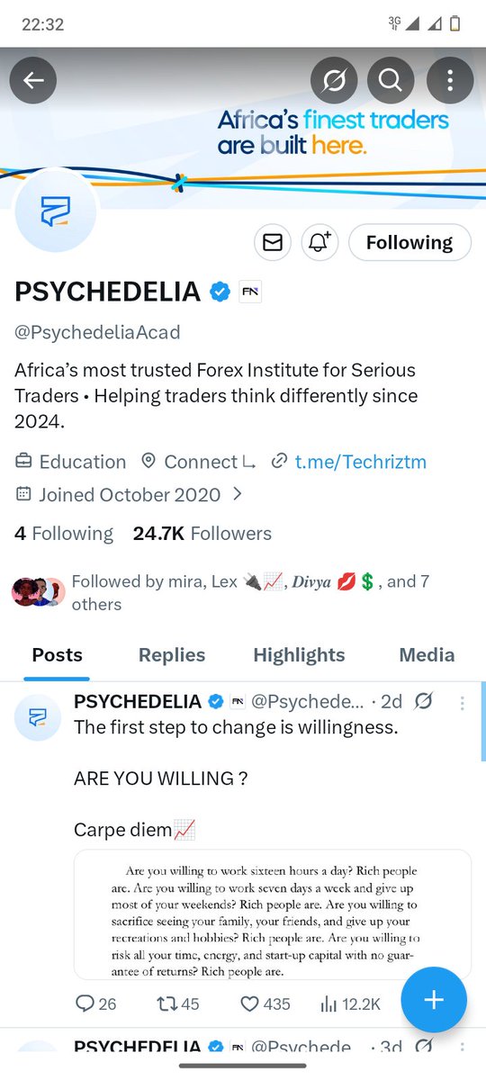 Tsohg4th's tweet photo. @Techriztm @PsychedeliaAcad @FundedNext Done @Techriztm https://t.co/2nWICEzKlo