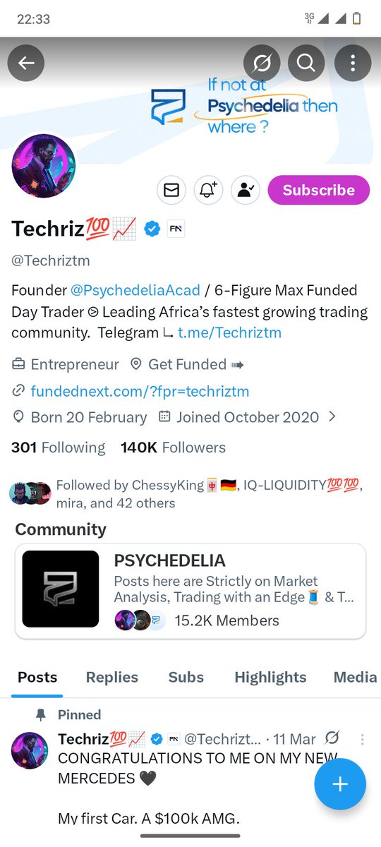 Tsohg4th's tweet photo. @Techriztm @PsychedeliaAcad @FundedNext Done @Techriztm https://t.co/2nWICEzKlo
