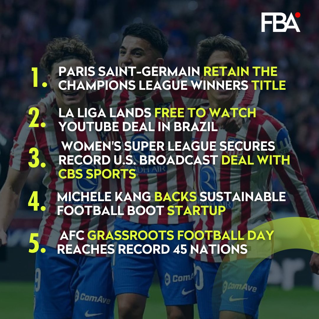 TheFBA's tweet photo. Monday Business News 

Here's your weekly roundup of the biggest football business stories from around the world! 

Follow us for more football business insights. Apply now!  https://t.co/Chm9GxFE7e

#TheFBA #footballbusiness #footballnews #sportsbusiness https://t.co/ABrMwHpOc8