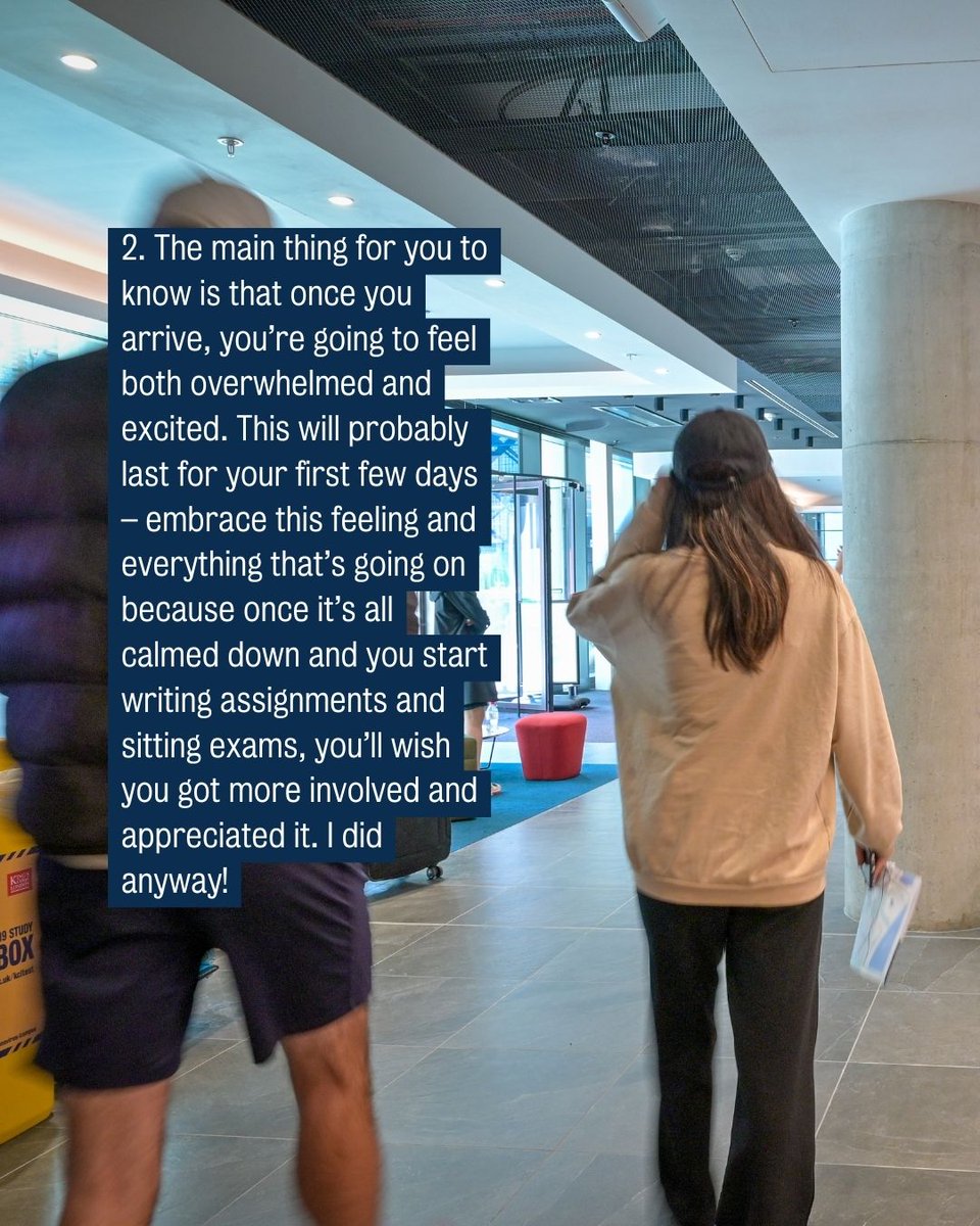 KingsResidences's tweet photo. 💭 “If you’re worrying about moving away from home and feeling a bit anxious, try not to let it consume you too much. I felt exactly the same.”

👉 Read this resident’s top tips on our blog 
https://t.co/DYXTK6ogPE https://t.co/cFswsoxIuR