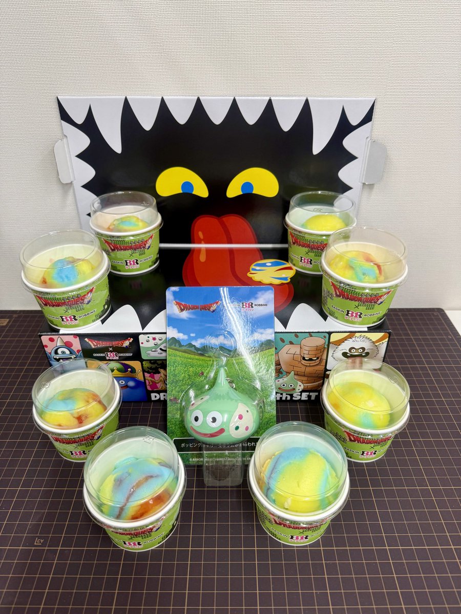 ドラクエコラボには絶対に乗っかりたい‼️Wです🐏 早速、本日発売の