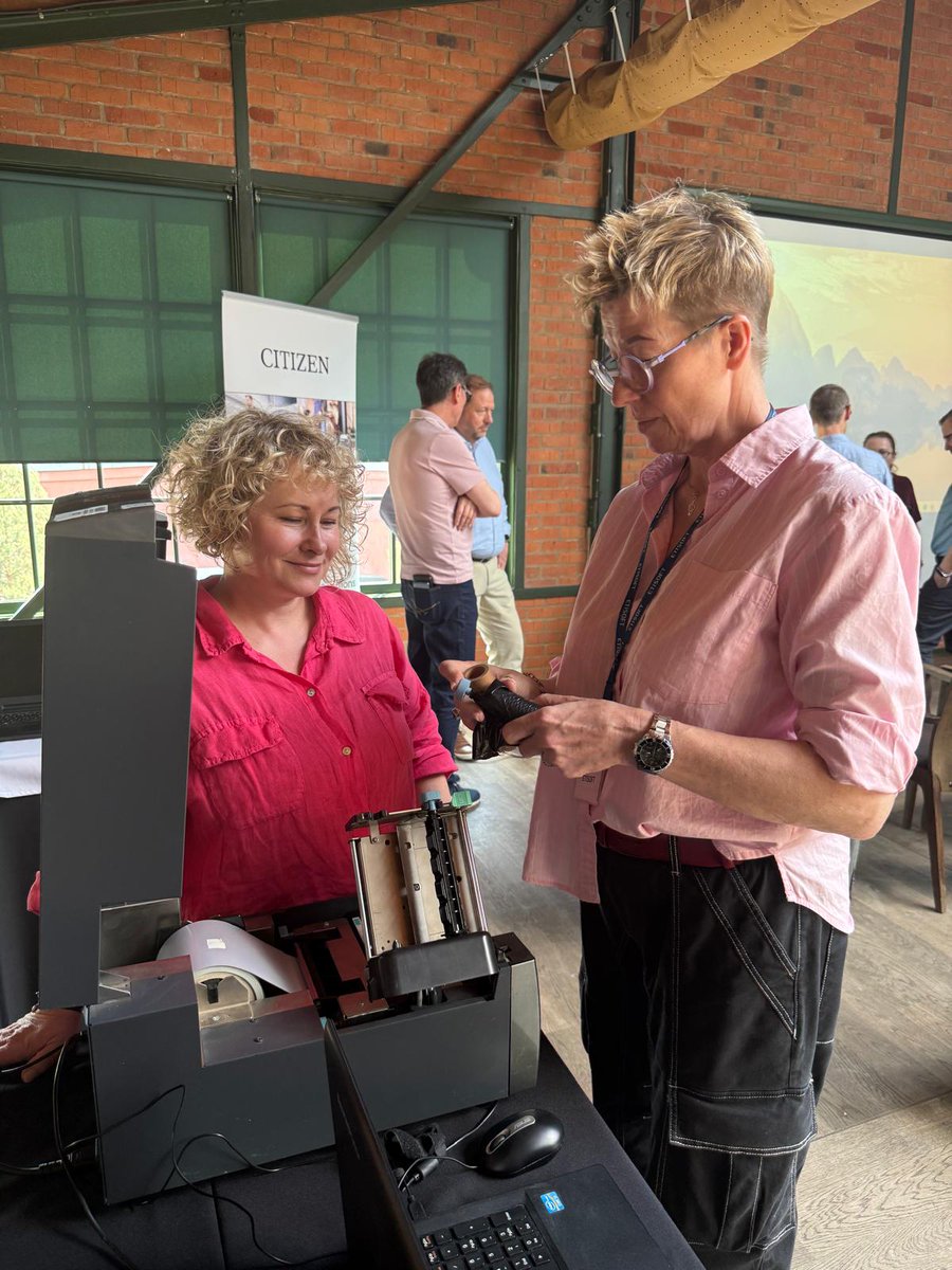 CitizenPrinters's tweet photo. Happy motivational Monday everyone! Today we'd like to thank our partners Etisoft for hosting us at their partner workshop in Zabrze! It was also a very special occasion - celebrating 30 whole years of cooperation. We hope there are many more fruitful years to come! https://t.co/NHYpcupfFR