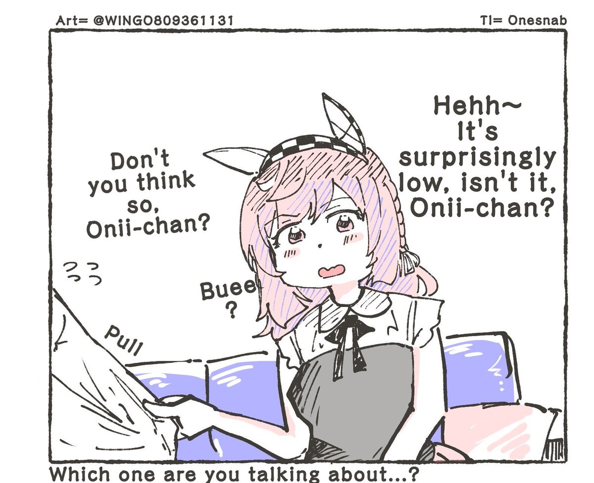 ウマページ Art by = @WINGO809361131 TL:EN 