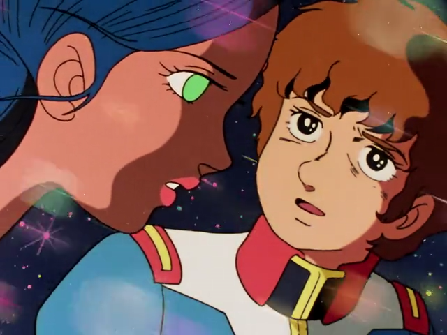 AnimeChocoFan's tweet photo. I like how 1979 Gundam decides within the last ten episodes or so to get trippy and psychedelic. https://t.co/MACPhZtRc5