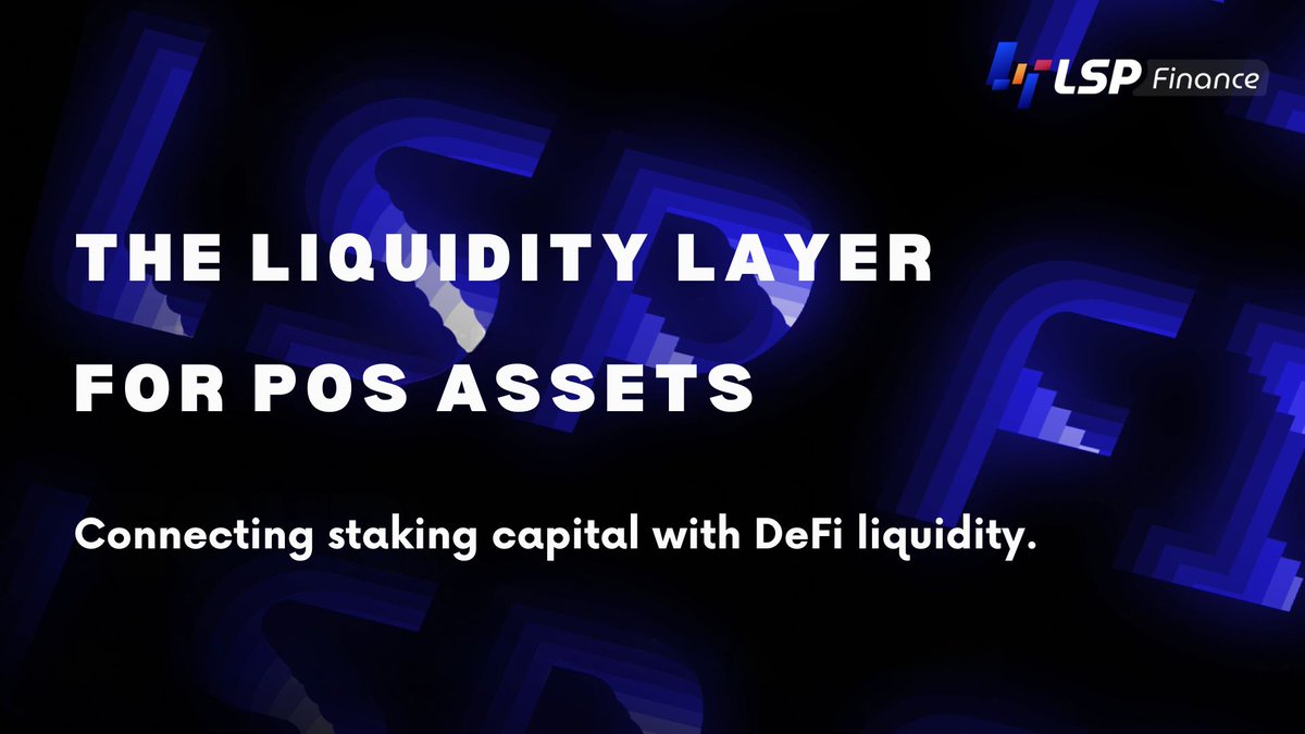 LSP_Fi's tweet photo. PoS networks rely on staking.
DeFi relies on liquidity.🌊

#LSP connects both sides by helping staked assets become more usable across the broader on-chain economy.💰

Instead of leaving capital idle inside locked staking positions, LSP introduces a path for liquidity access, LST utilization, and #DeFi participation.

This is not just liquid staking.

It is liquidity infrastructure for PoS assets.✨
