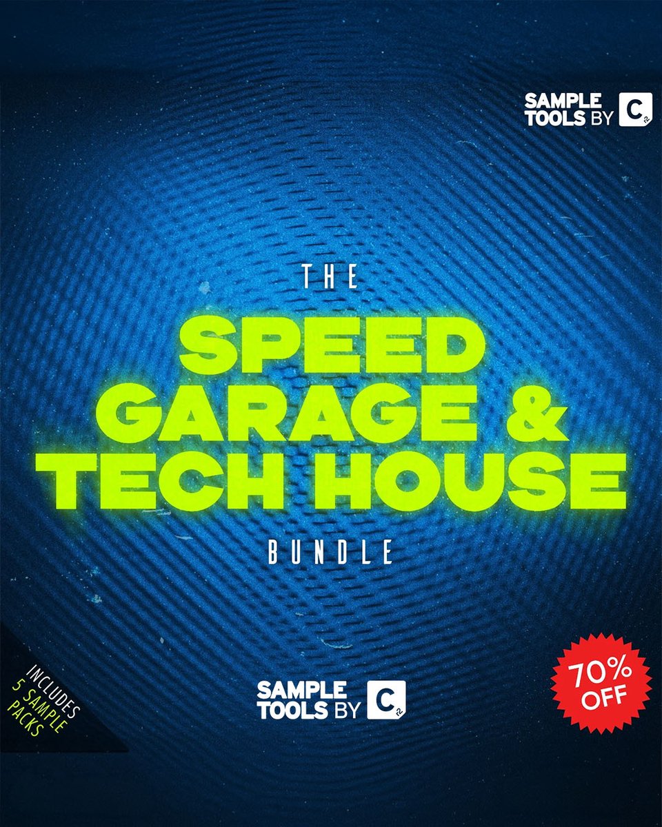 SampleToolsCr2's tweet photo. Our latest sample pack &amp; bundle is here. Introducing 'Speed Garage Vol. 2' designed for Speed Garage &amp; UKG productions

Also available is the 'Speed Garage &amp; Tech House bundle', which combines the raw energy of Speed Garage, Tech House, UK Garage &amp; Bassline into one collection https://t.co/bNEsIB3Zld