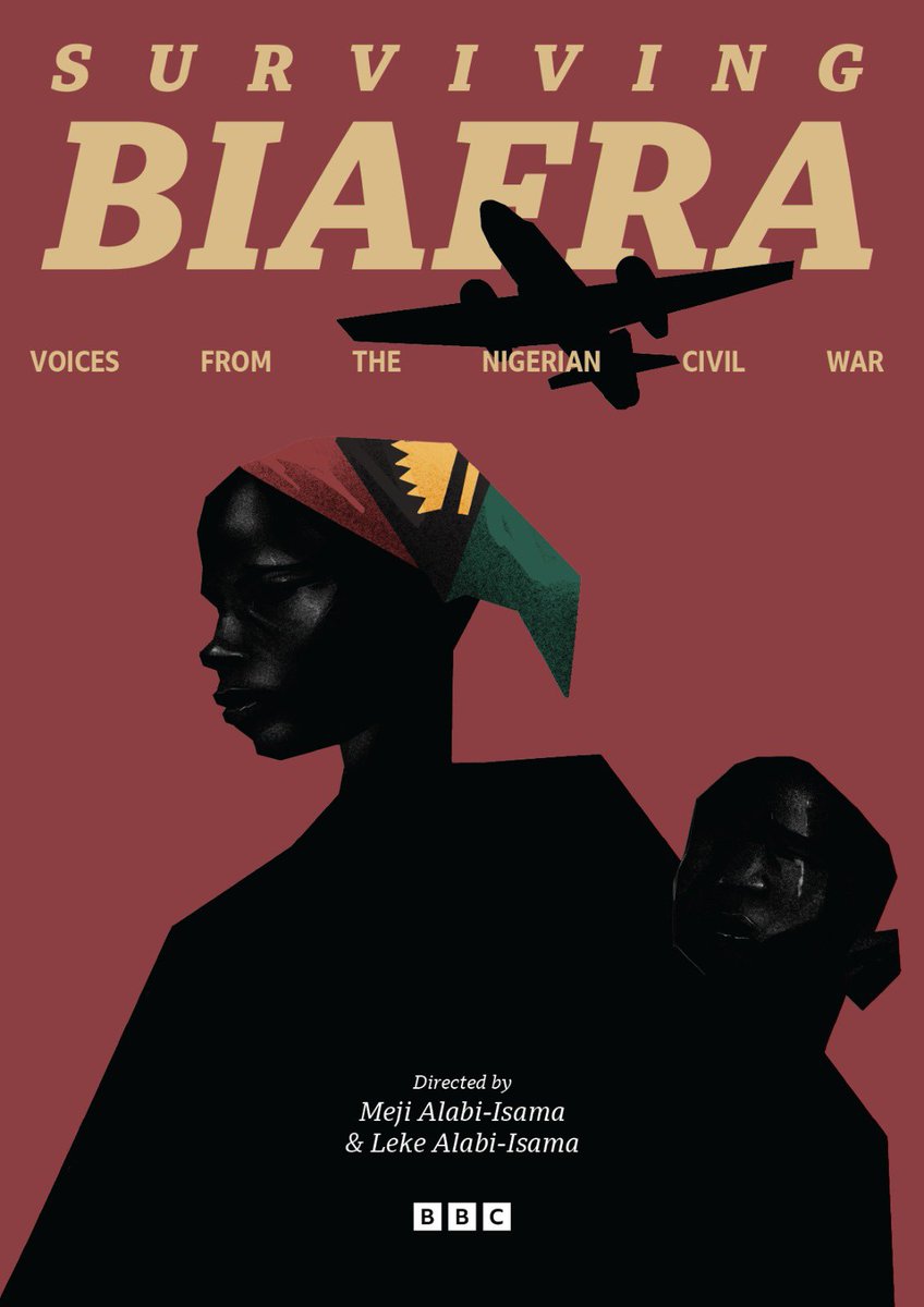 Shutabug's tweet photo. Paintings for, Surviving Biafra: Voices from the Nigerian Civil War for @bbcworldservice @BBCAfrica. 

Watch here: https://t.co/TLuYXOEt8A https://t.co/l56iR3nzLl