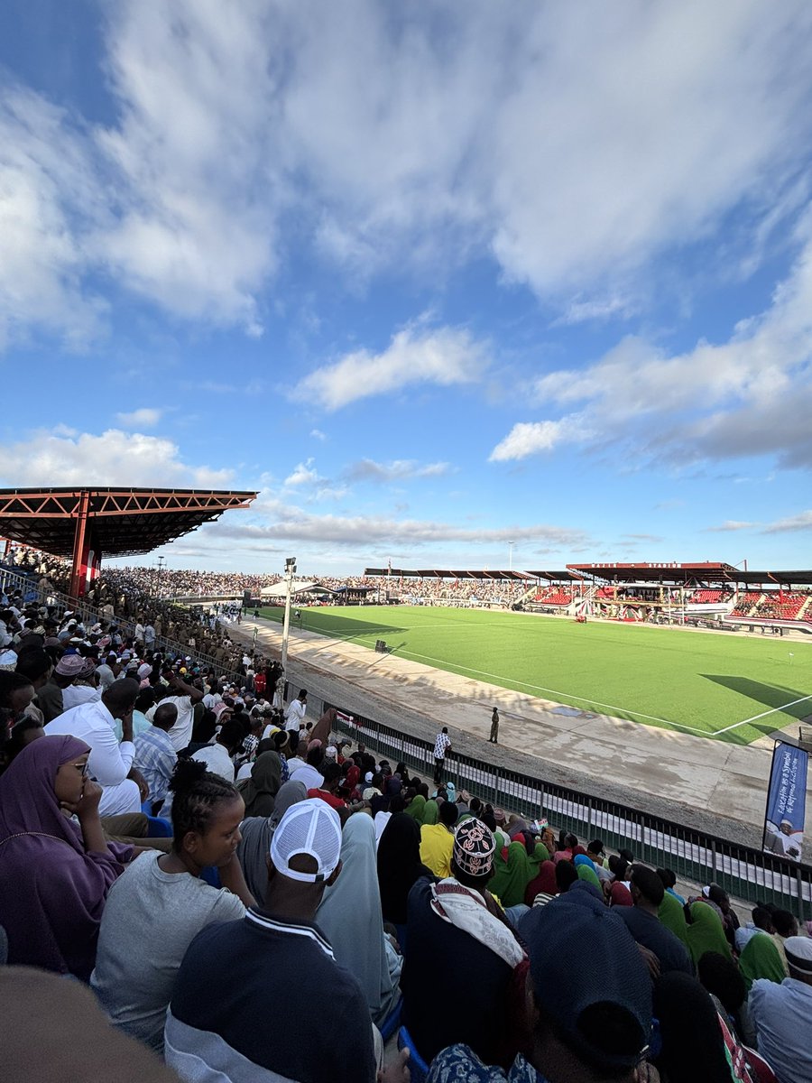 ZacEnya's tweet photo. It’s official WAZIRI AHMED KHALIF STADIUM.

My Village produced two icons!

Wajir West is proud of Our Two Ahmeds.❤️

The 3rd one will be me inshaAllah! https://t.co/0gk5cGrmgh