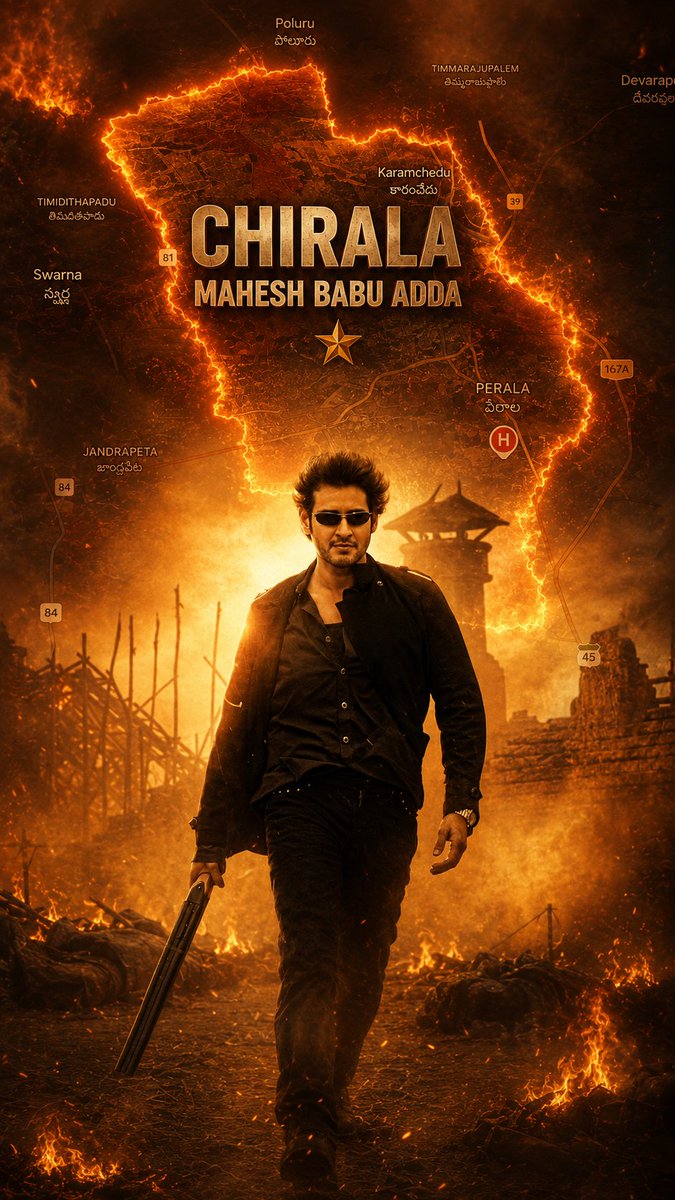 Chirala_MBFC's tweet photo. BABU ADDA 😎 

Varanasi Tho Day 1 Chirala Town lo 25lks ATR Pettedhi @urstrulyMahesh💥

Ee 'B'  Centre Chirala BABU Sontham 👍🏻

#maheshbabu #Varanasi https://t.co/EmhVne5OQu