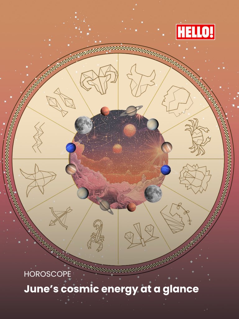 HELLOmagIndia's tweet photo. June is a month of alignment. With Jupiter expanding possibilities and Saturn demanding accountability, growth now depends not on what you desire—but on what you're ready to sustain: https://t.co/UinxANf7xF #HELLOIndia #HELLOMagazine #HELLOHoroscope #Horoscope #Astrology https://t.co/4GGOtvZUAJ